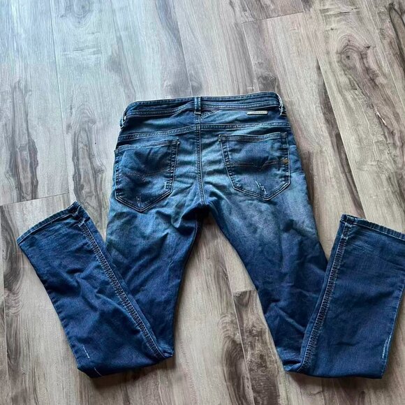 Diesel Thavar Denim + Sweat Pants - Picture 2 of 8